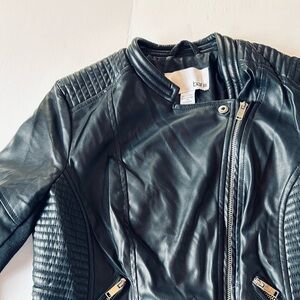 Bar lll Black non leather black jacket